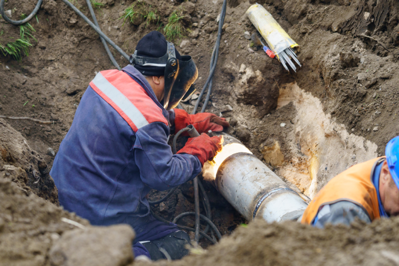 underground utility plumbing repair plumber orange county ca